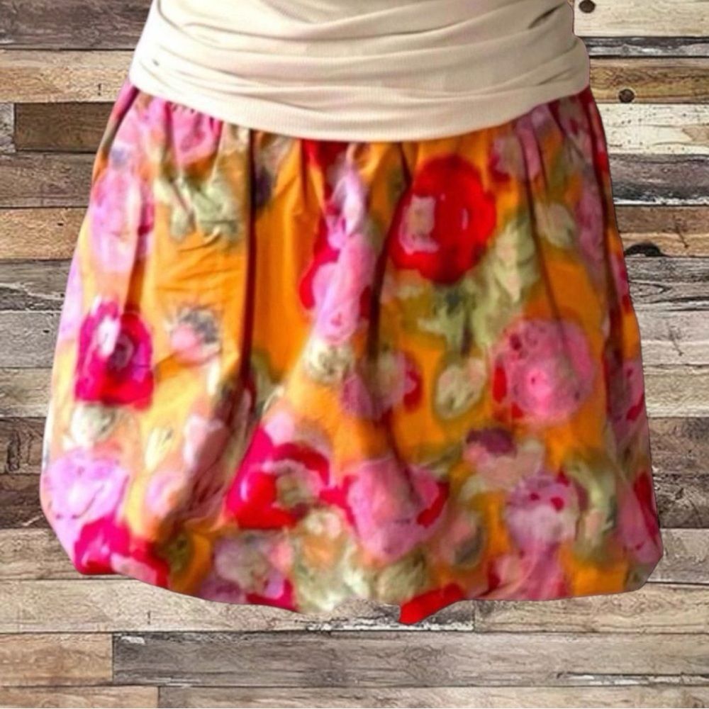 J.Crew Watercolor Skirt